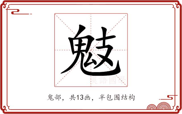 鬾的部首