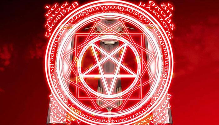 在一些神秘学的魔法阵中,五芒星则被用于封印恶魔,其线条的五个交汇点