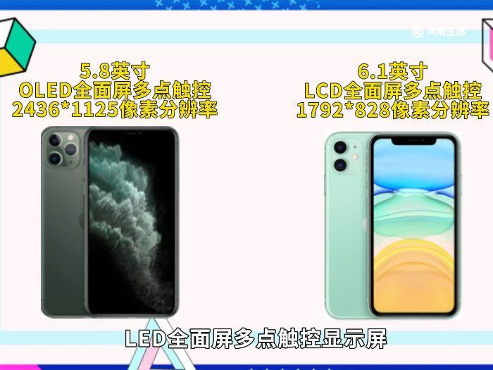 iphone11pro和11区别 iphone11pro和11有什么不一样